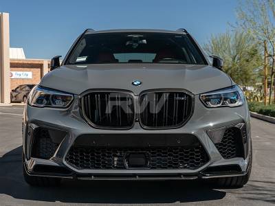 RW Carbon - BMW F95 X5M Carbon Fiber Front Air Duct Trims bmwf9506 - Image 6