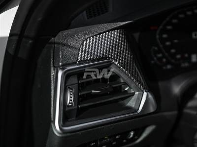 RW Carbon - BMW G8X M3/M4 Carbon Fiber Air Vent Trim bmwg8x04 - Image 2