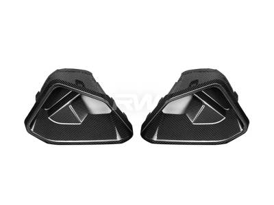 RW Carbon - BMW G06 X6 M-Sport LCI CF Front Bumper Air Vents bmwg06014 - Image 3