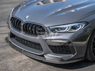 RW Carbon - BMW F9X M8 Carbon Fiber Front Bumper Duct Trims bmwf91012 - Image 4