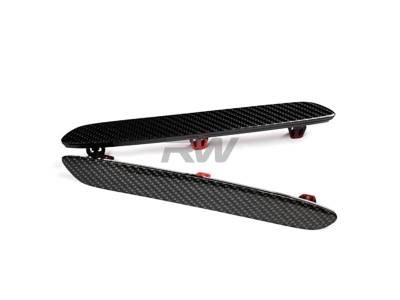 RW Carbon - BMW F87 M2 Carbon Fiber Rear Bumper Reflectors bmwf8736 - Image 2