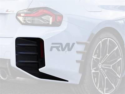 BMW G87 M2 CF Performance Style Rear Bumper Trim bmwg87021