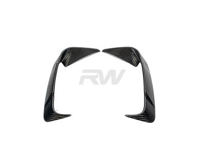 RW Carbon - BMW G22 G23 Rear Carbon Fiber Bumper Trims bmwg22019 - Image 4