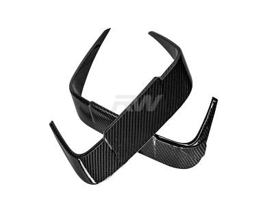 RW Carbon - BMW F91/F92 M8 Carbon Fiber Rear Bumper Trims bmwf91016 - Image 3