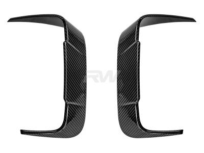 RW Carbon - BMW F93 M8 Carbon Fiber Rear Bumper Trims bmwg1603 - Image 6