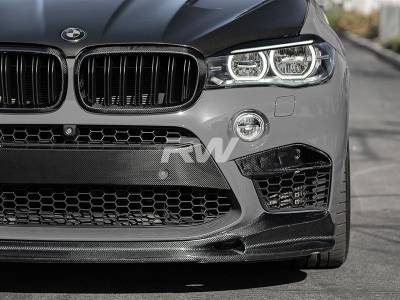 RW Carbon - BMW F85 X5M F86 X6M Carbon Fiber Front Bumper Trim bmwf8602 - Image 2