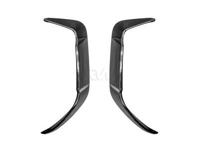 RW Carbon - BMW F95 X5M Carbon Fiber Rear Bumper Trims bmwf95030 - Image 3