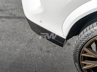 RW Carbon - BMW F96 X6M Carbon Fiber Rear Bumper Trim bmwf9609 - Image 3