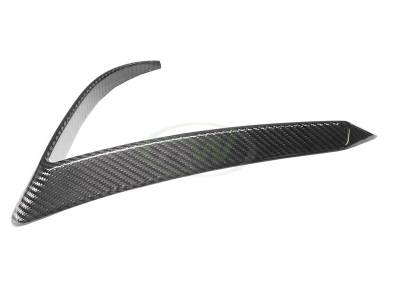 RW Carbon - Tesla Model 3 Carbon Fiber Front Bumper Trims tesla017 - Image 3