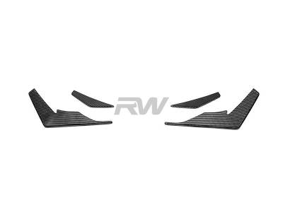 RW Carbon - Audi R8 4S Facelift Carbon Fiber Front Canards 2019+ audir807 - Image 5