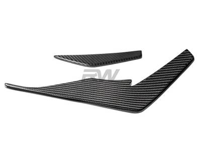 RW Carbon - Audi R8 4S Facelift Carbon Fiber Front Canards 2019+ audir807 - Image 6