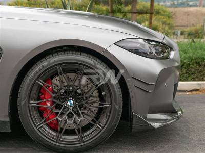 RW Carbon - BMW G8X M3/M4 Carbon Fiber Canards bmwg8001 - Image 4