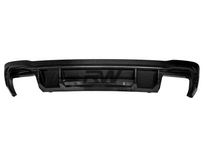 RW Carbon - Audi B9 A4 S-Line S4 Carbon Fiber Rear Diffuser audib9a404 - Image 5