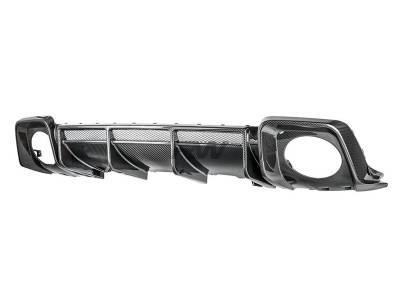 RW Carbon - Audi R8 4S Facelift Carbon Fiber Rear Diffuser 2019+ audir811 - Image 4