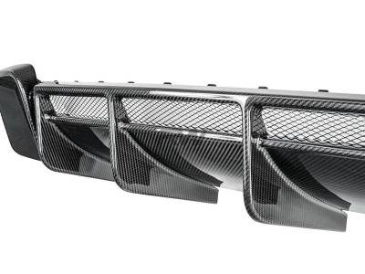 RW Carbon - Audi R8 4S Facelift Carbon Fiber Rear Diffuser 2019+ audir811 - Image 5