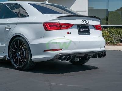 RW Carbon - Audi 8v S3 Pre-Facelift Carbon Fiber Rear Diffuser audi8v004 - Image 5