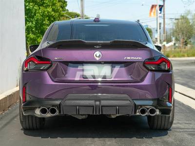 RW Carbon - BMW G42 2-Series Carbon Fiber Diffuser bmwg4205 - Image 2