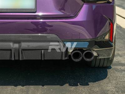 RW Carbon - BMW G42 2-Series Carbon Fiber Diffuser bmwg4205 - Image 4