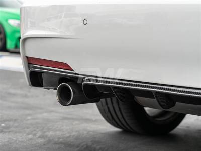 RW Carbon - BMW F30 F31 Performance Style Carbon Fiber Diffuser bmwf30008 - Image 5