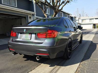 RW Carbon - BMW F30 F31 Performance Style Satin Black Diffuser bmwf30027 - Image 2