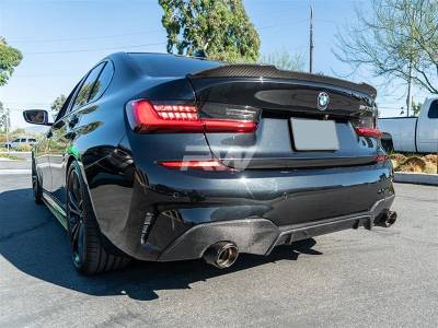 RW Carbon - BMW G20 Performance Style Carbon Fiber Diffuser bmwg20002 - Image 2