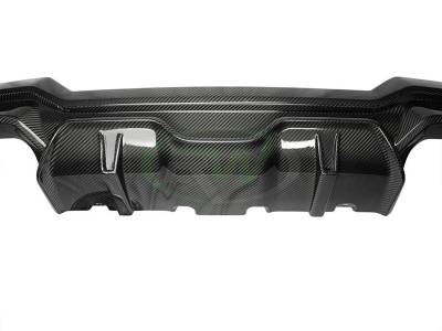 RW Carbon - BMW G22 G23 4-Series DTM Carbon Fiber Diffuser bmwg22017 - Image 6