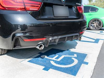 RW Carbon - BMW F32 F33 F36 Performance Style Black Diffuser bmwf32017 - Image 4