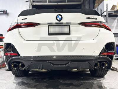 RW Carbon - BMW G26 Gran Coupe 4-Series Carbon Fiber Diffuser bmwg2603 - Image 2