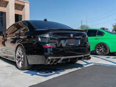 RW Carbon - BMW F10 M Sport DTM Carbon Fiber Rear Diffuser bmwf10015 - Image 3