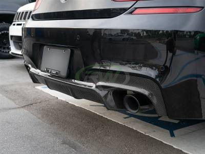 RW Carbon - BMW F06 F12 F13 3D Style Carbon Fiber Diffuser bmwf13003 - Image 2