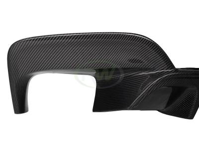 RW Carbon - BMW F06 F12 F13 640i 650i M6 Carbon Fiber Diffuser bmwf12010 - Image 6