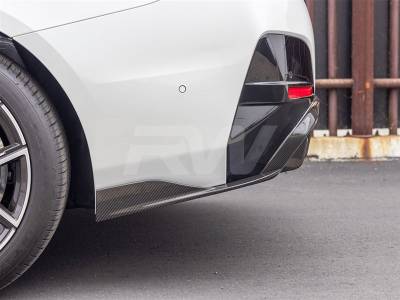 RW Carbon - BMW i4 Dry Carbon Fiber Rear Diffuser bmwi4001 - Image 4