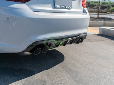 RW Carbon - BMW F87 M2 Performance Style Carbon Fiber Diffuser bmwf8701 - Image 3