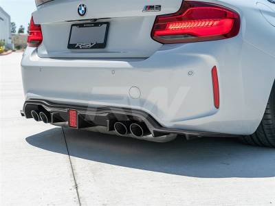 BMW F87 M2 Carbon Fiber Kholen Style Diffuser bmwf8720