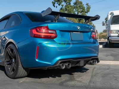 RW Carbon - BMW F87 M2 Carbon Fiber Kholen Style Diffuser bmwf8720 - Image 2