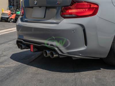 RW Carbon - BMW F87 M2 Carbon Fiber Kholen Style Diffuser bmwf8720 - Image 4