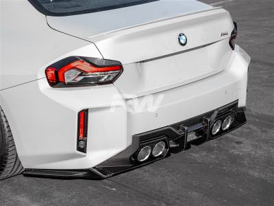 RW Carbon - BMW G87 M2 DTM Carbon Fiber Rear Diffuser bmwg87016 - Image 3