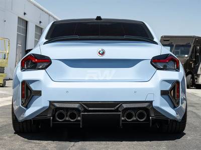 RW Carbon - BMW G87 M2 Carbon Fiber GTX Diffuser+Undertray bmwg87043 - Image 2
