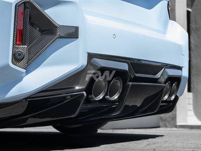 RW Carbon - BMW G87 M2 Carbon Fiber GTX Diffuser+Undertray bmwg87043 - Image 5