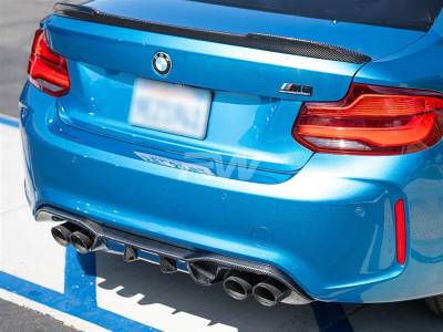 RW Carbon - BMW F87 M2 DTM Carbon Fiber Rear Diffuser bmwf8727 - Image 3