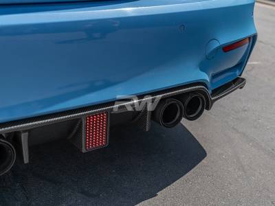 RW Carbon - BMW F8x M3 M4 Kholen Style CF Rear Diffuser bmwf8x034 - Image 2