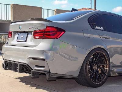 RW Carbon - BMW F8X M3 M4 Exotics V2 Style CF Rear Diffuser bmwf8x035 - Image 3