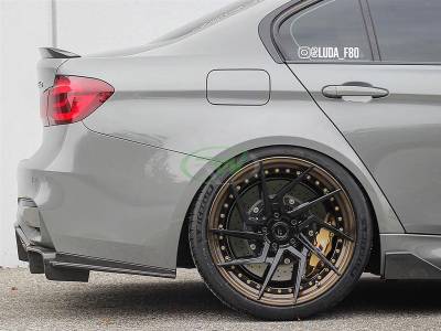 RW Carbon - BMW F8X M3 M4 Exotics V2 Style CF Rear Diffuser bmwf8x035 - Image 4