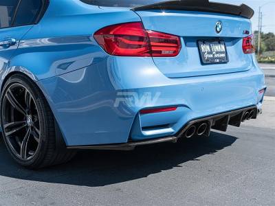 RW Carbon - BMW F8X M3/M4 RWS Carbon Fiber Diffuser bmwf8x052 - Image 4