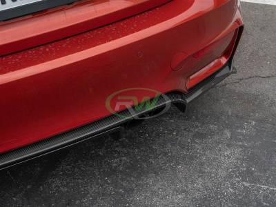 RW Carbon - BMW F8X M3 M4 Exotics Style Carbon Fiber Diffuser bmwf8x025 - Image 3