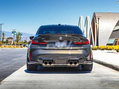 RW Carbon - BMW G8X M3/M4 Carbon Fiber DTM Diffuser bmwg8x08 - Image 2