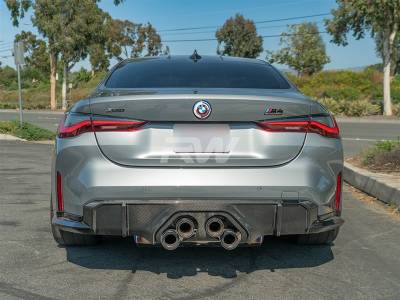 RW Carbon - BMW G8X M3/M4 Carbon Fiber Perf. Style Diffuser bmwg8010 - Image 2