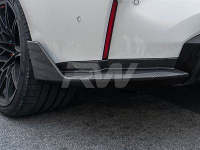 RW Carbon - BMW G82/G83 M4 CF Performance Style Diffuser Sides bmwg8207 - Image 2