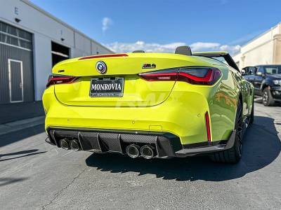 RW Carbon - BMW G82/G83 M4 CF Performance Style Diffuser Sides bmwg8207 - Image 4