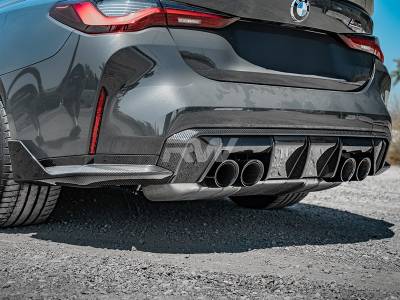 RW Carbon - BMW G82/G83 M4 CF Performance Style Diffuser Sides bmwg8207 - Image 5